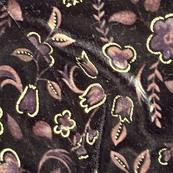 Leslie Fay black velvet jacket 14P - Picture 2 of 9